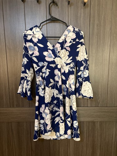 Paris dress bold blue - ax,